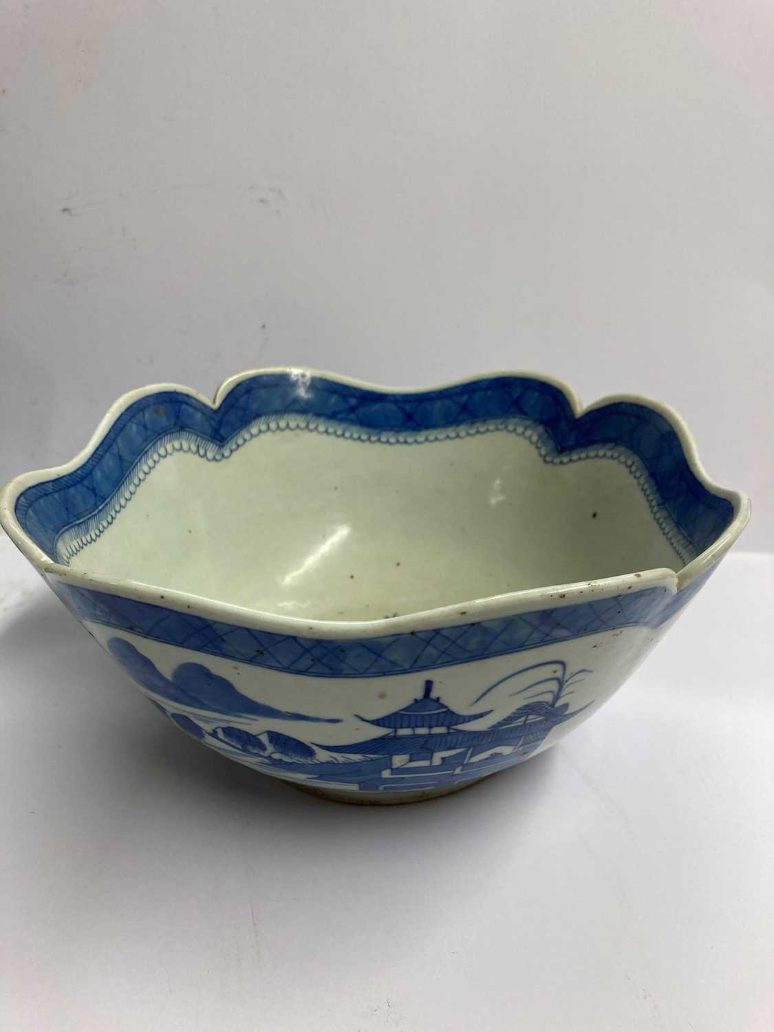 A Chinese blue and white bowl, - Image 21 of 29