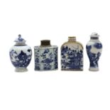 A collection of Chinese export blue and white,