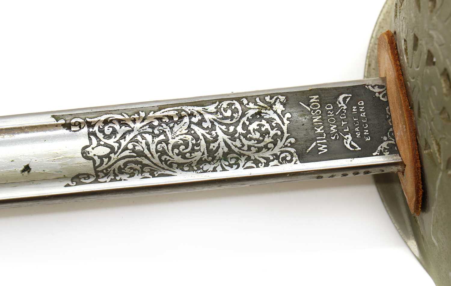 An 1897 Pattern Officer's dress sword, - Image 3 of 3