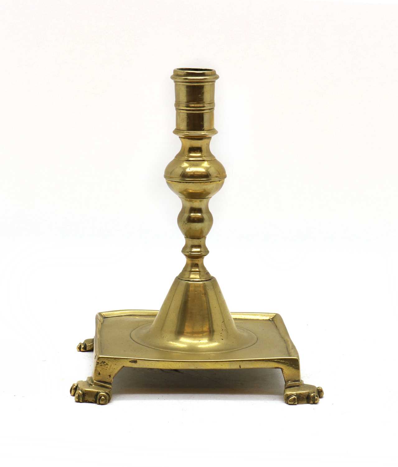 A brass candlestick, - Image 2 of 3