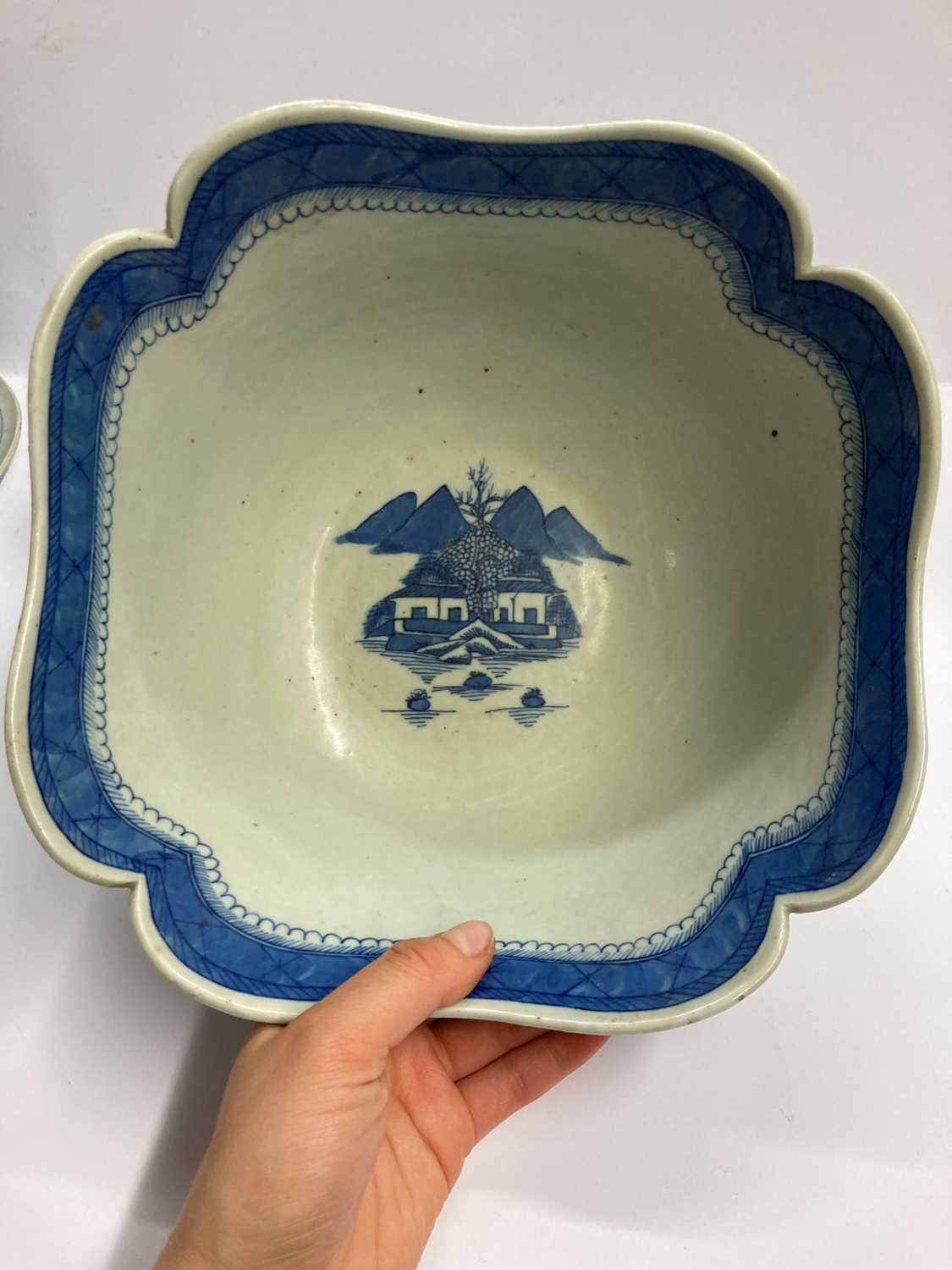 A Chinese blue and white bowl, - Image 26 of 29