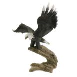 A large cold painted bronze eagle