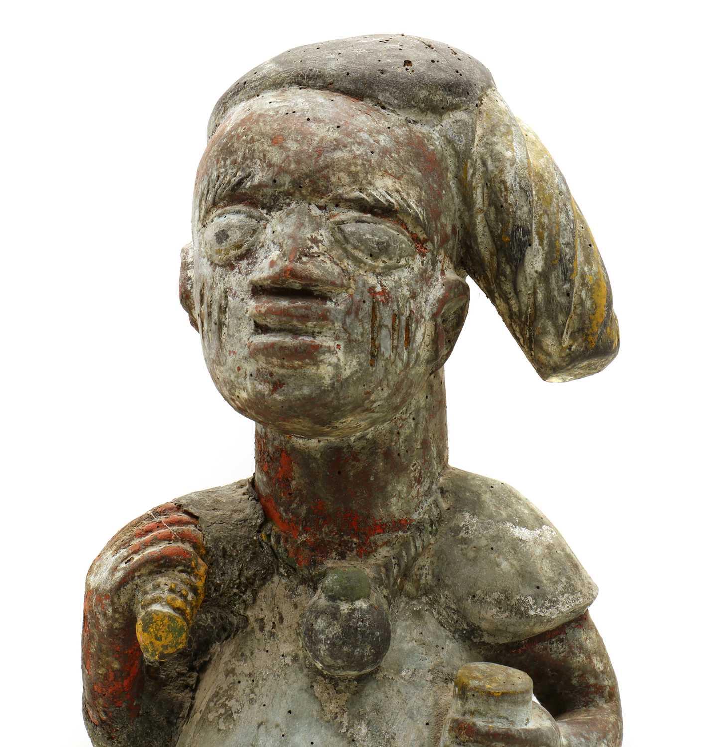 A North African tribal softwood figure, - Image 3 of 4