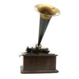 An Edison Standard phonograph,