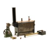 A Stuart Turner steam engine,
