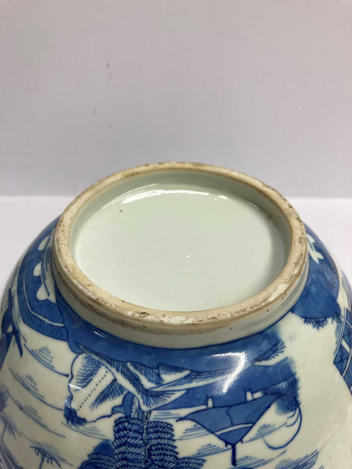 A Chinese blue and white bowl, - Image 25 of 29