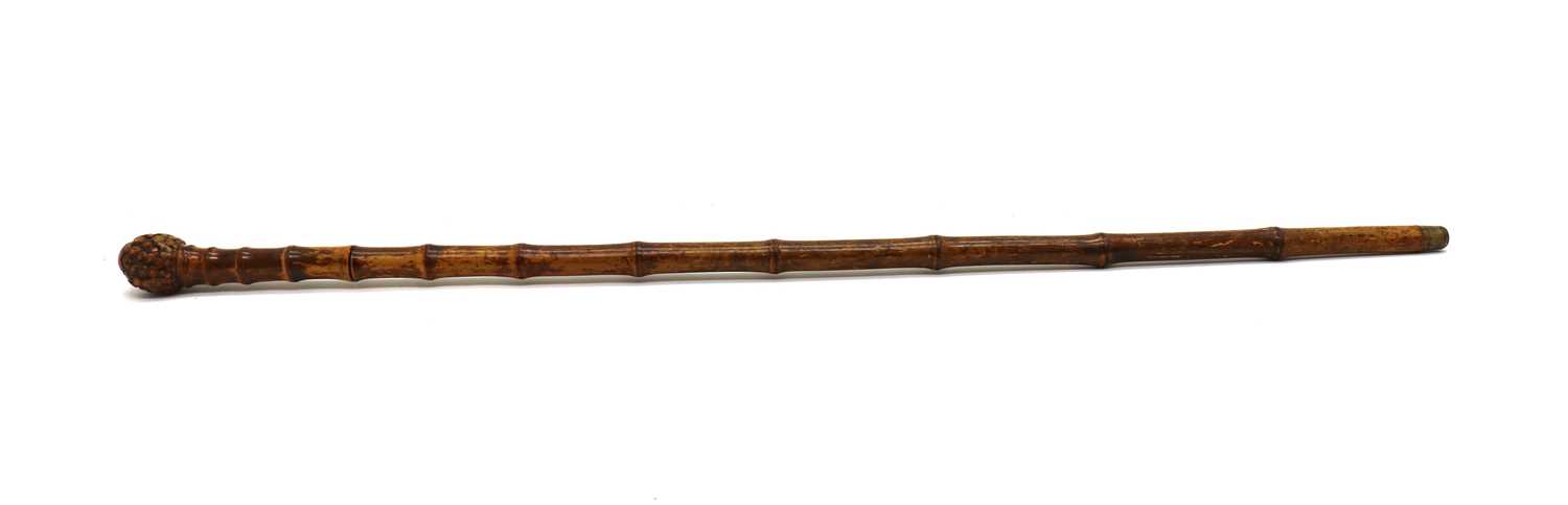 A Continental sword stick,