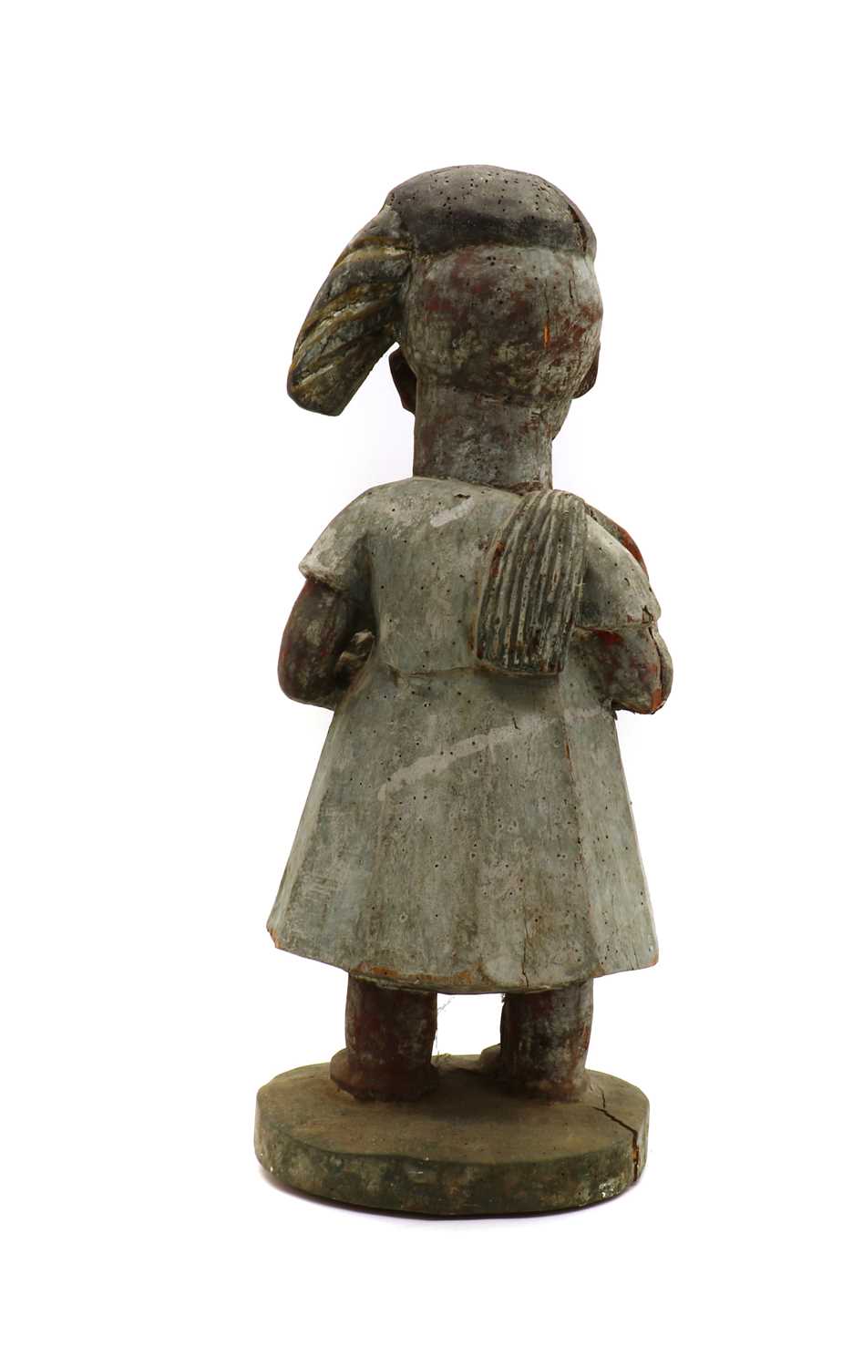 A North African tribal softwood figure, - Image 2 of 4