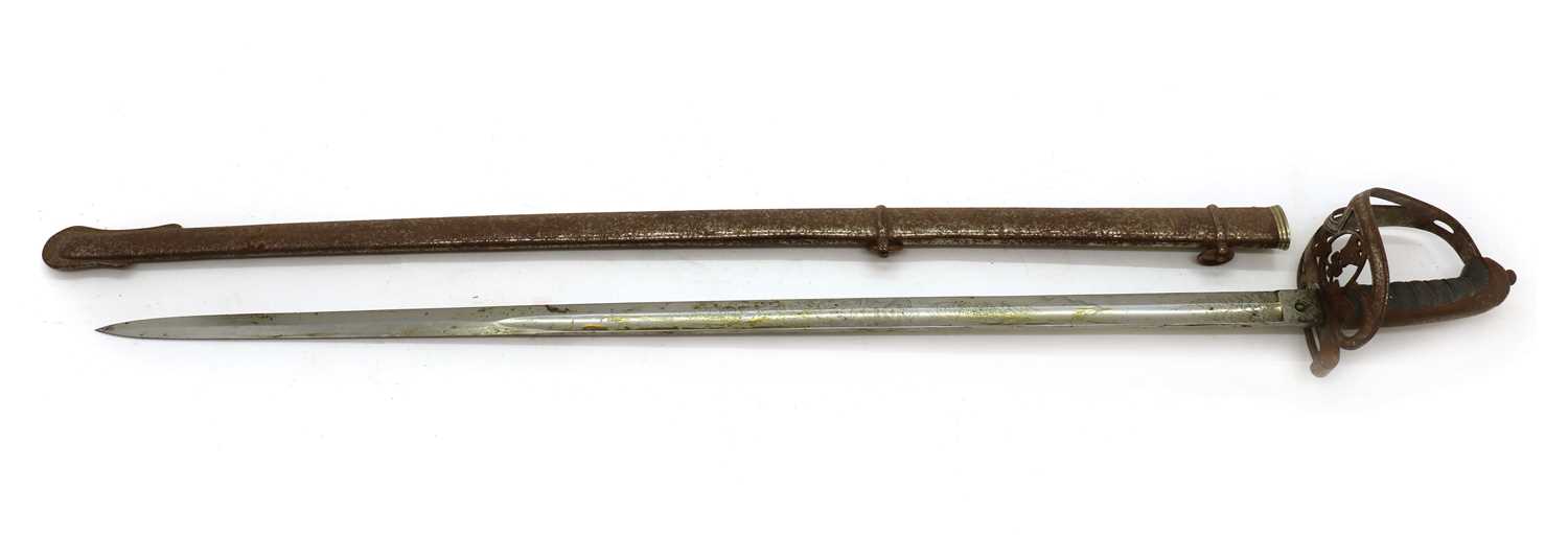 A Victorian Rifle Regiment sword - Image 2 of 2