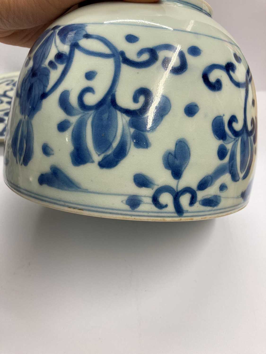 A Chinese blue and white bowl, - Image 18 of 29