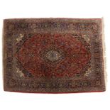 A Persian Kashan rug,