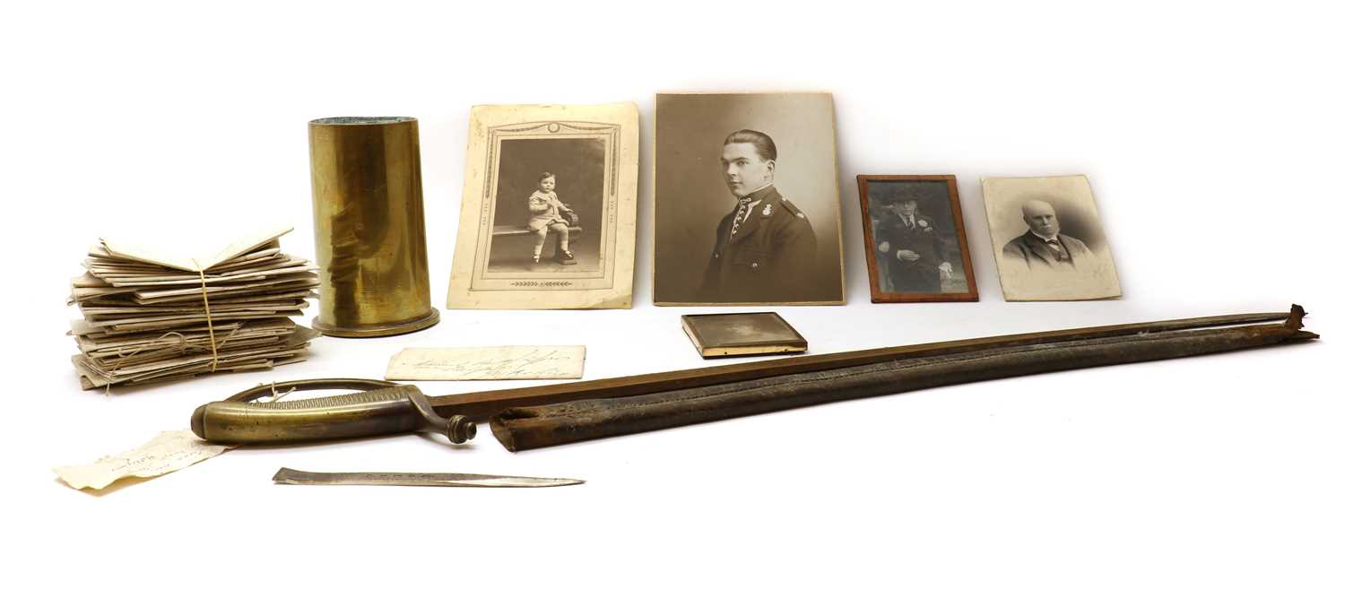 The belongings of Major Michael Stocks (1825-1895)