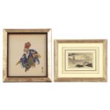 Two Japanese prints,