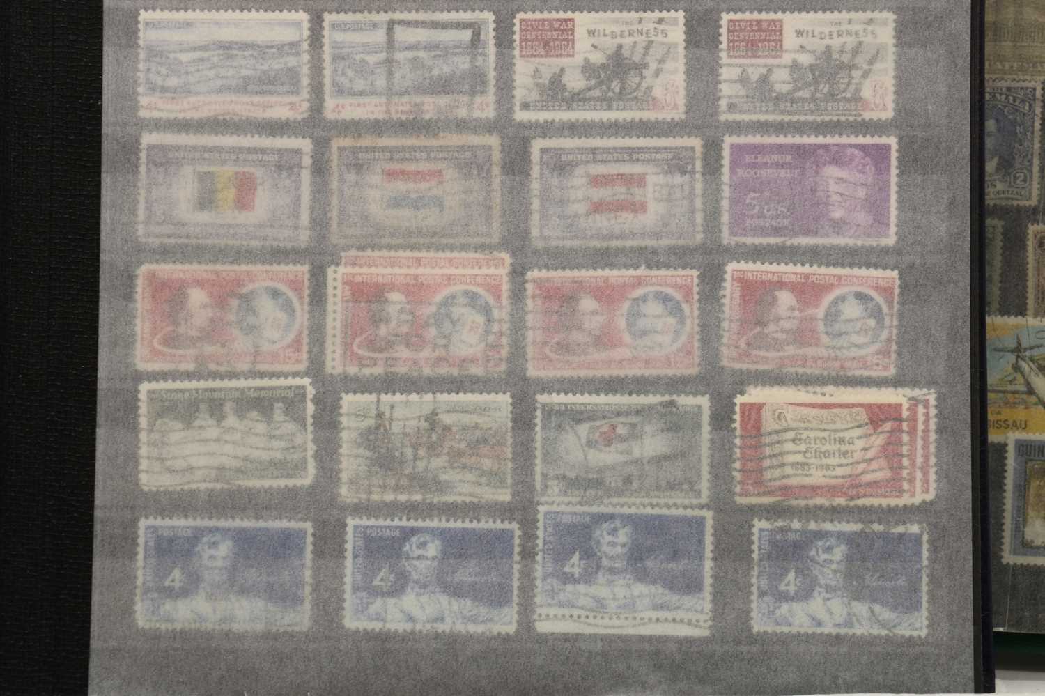 A large quantity of world stamps, - Image 4 of 4