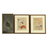 Three Japanese prints,