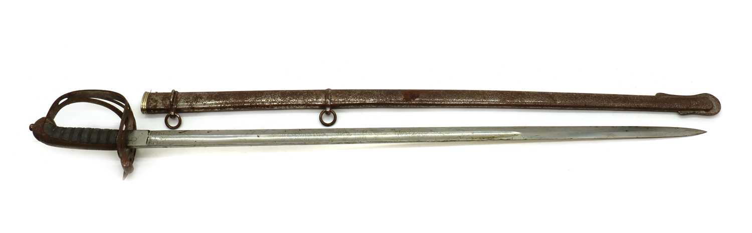 A Victorian Rifle Regiment sword