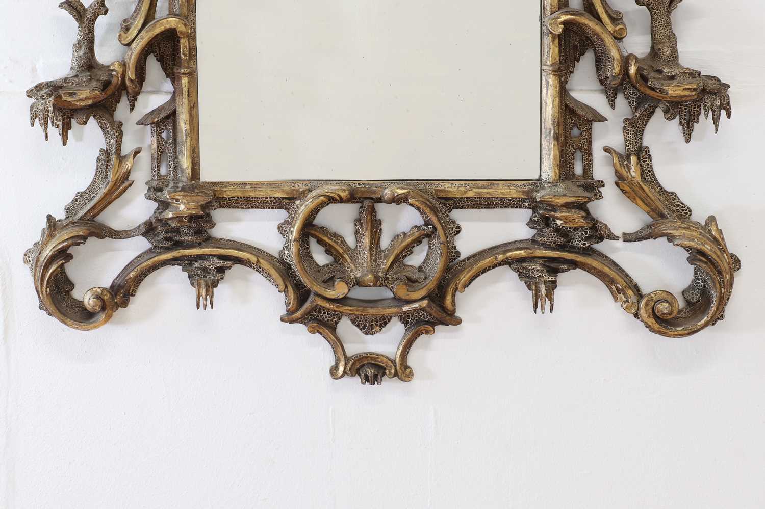 A carved giltwood pier glass in the manner of Thomas Johnson, - Image 7 of 92