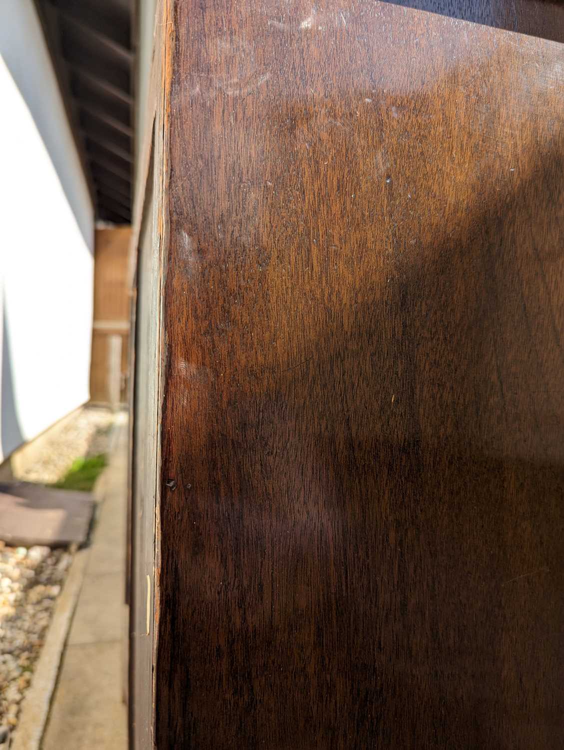 A Regency mahogany bachelor's bow front chest of drawers - Image 41 of 68