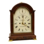 A George III mahogany bracket clock