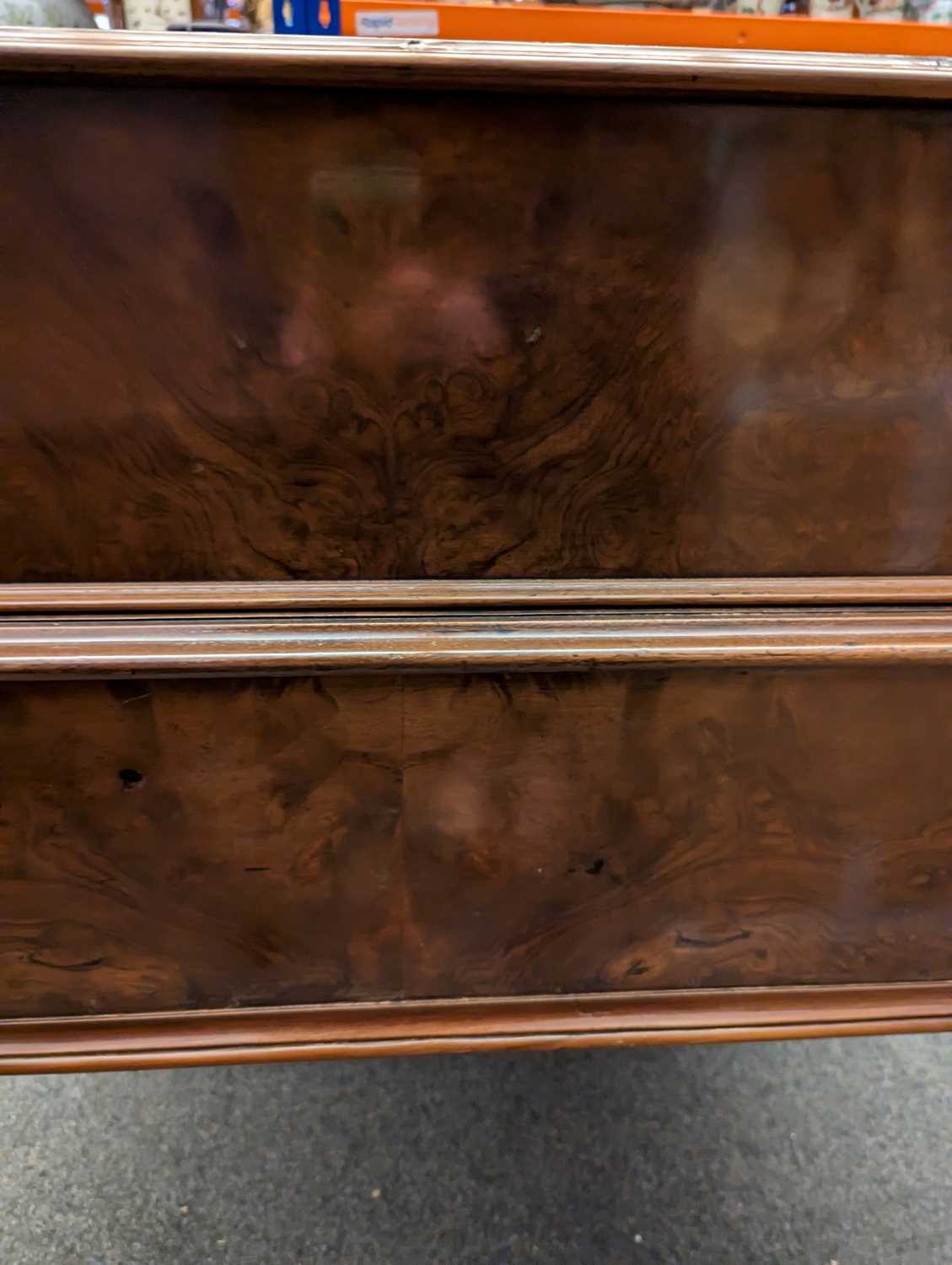 A Victorian walnut writing desk, - Image 34 of 40