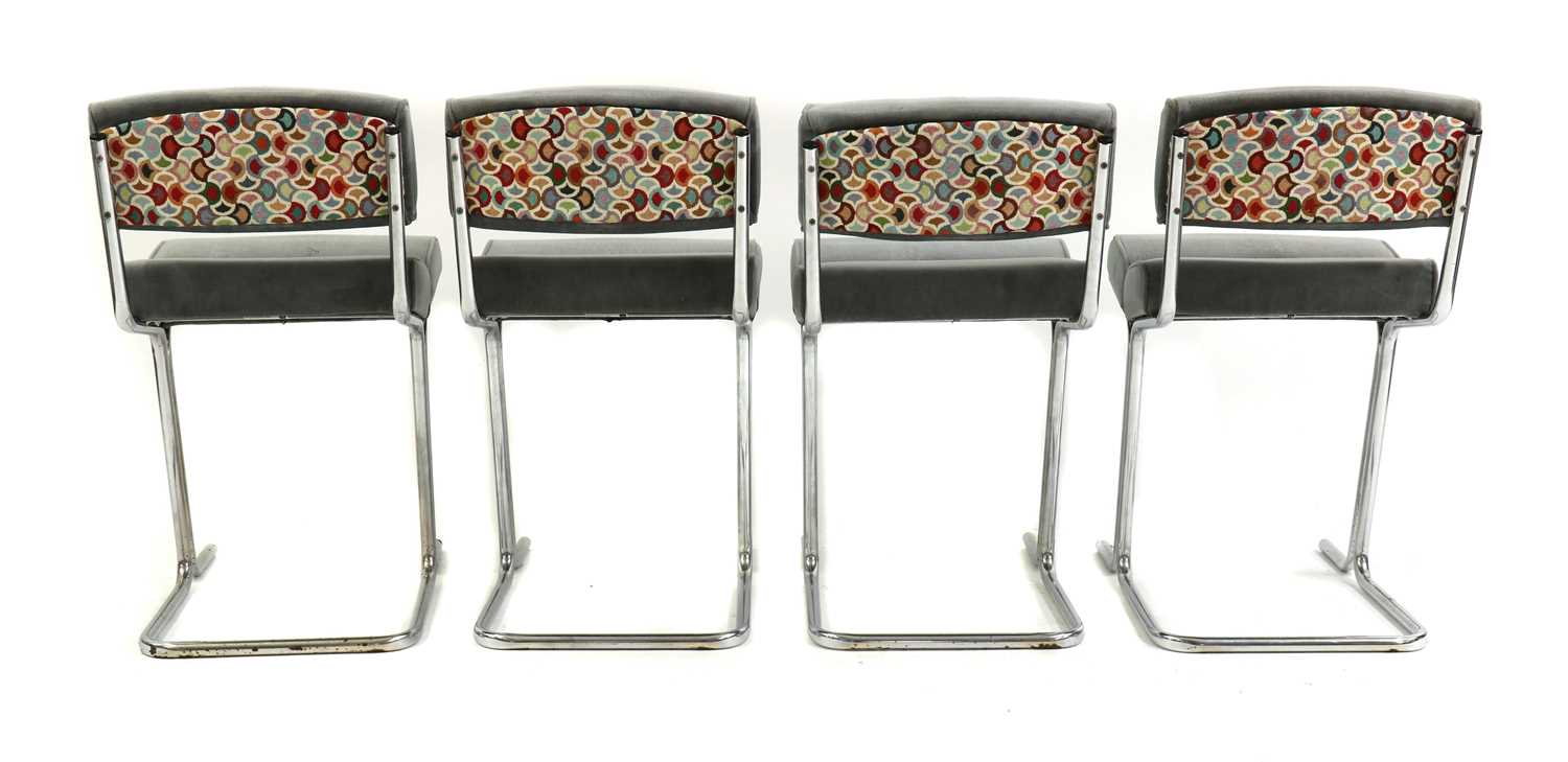 A set of four casino stools, - Image 2 of 3