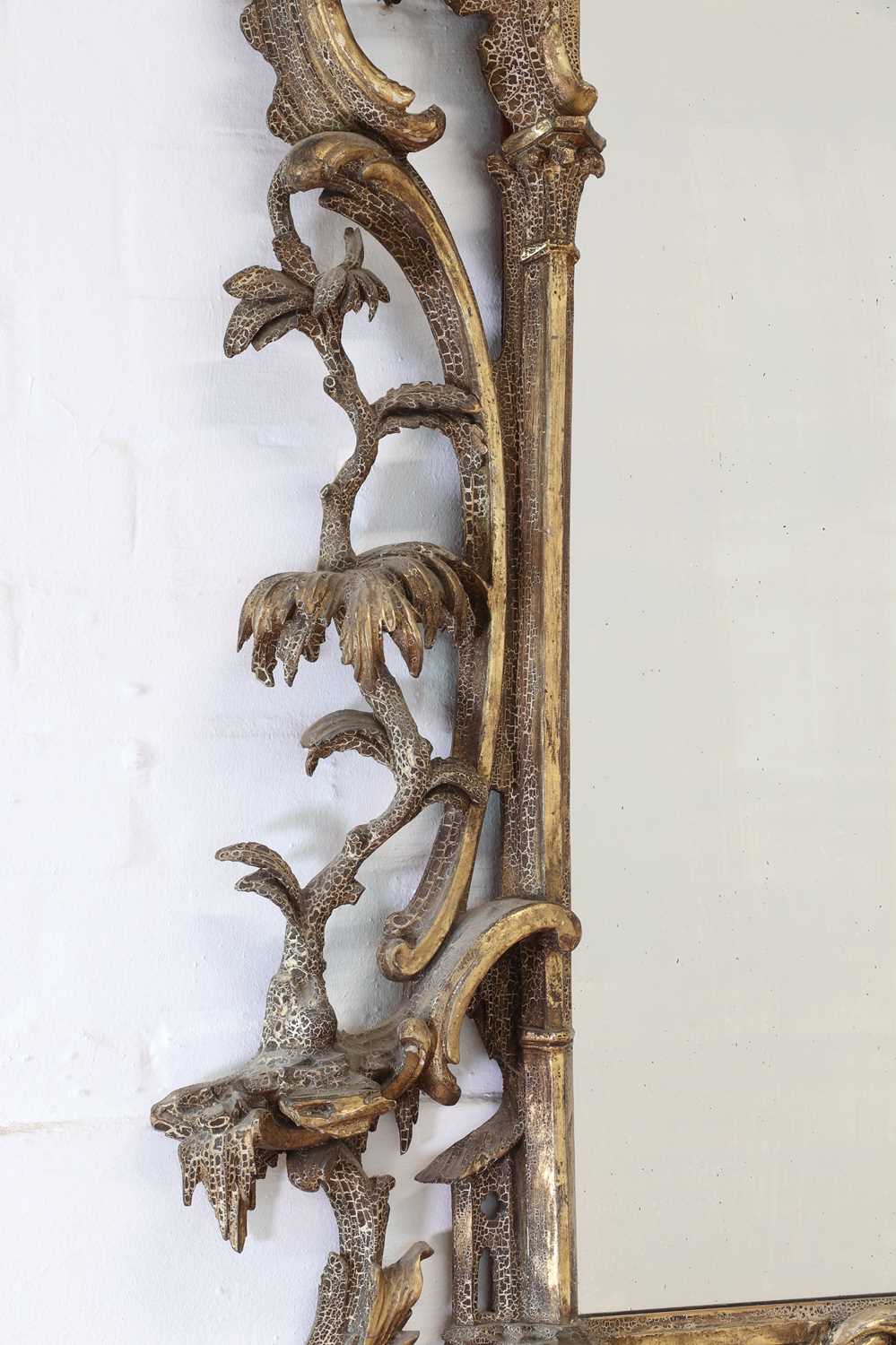 A carved giltwood pier glass in the manner of Thomas Johnson, - Image 8 of 92