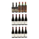 Mixed French red wines