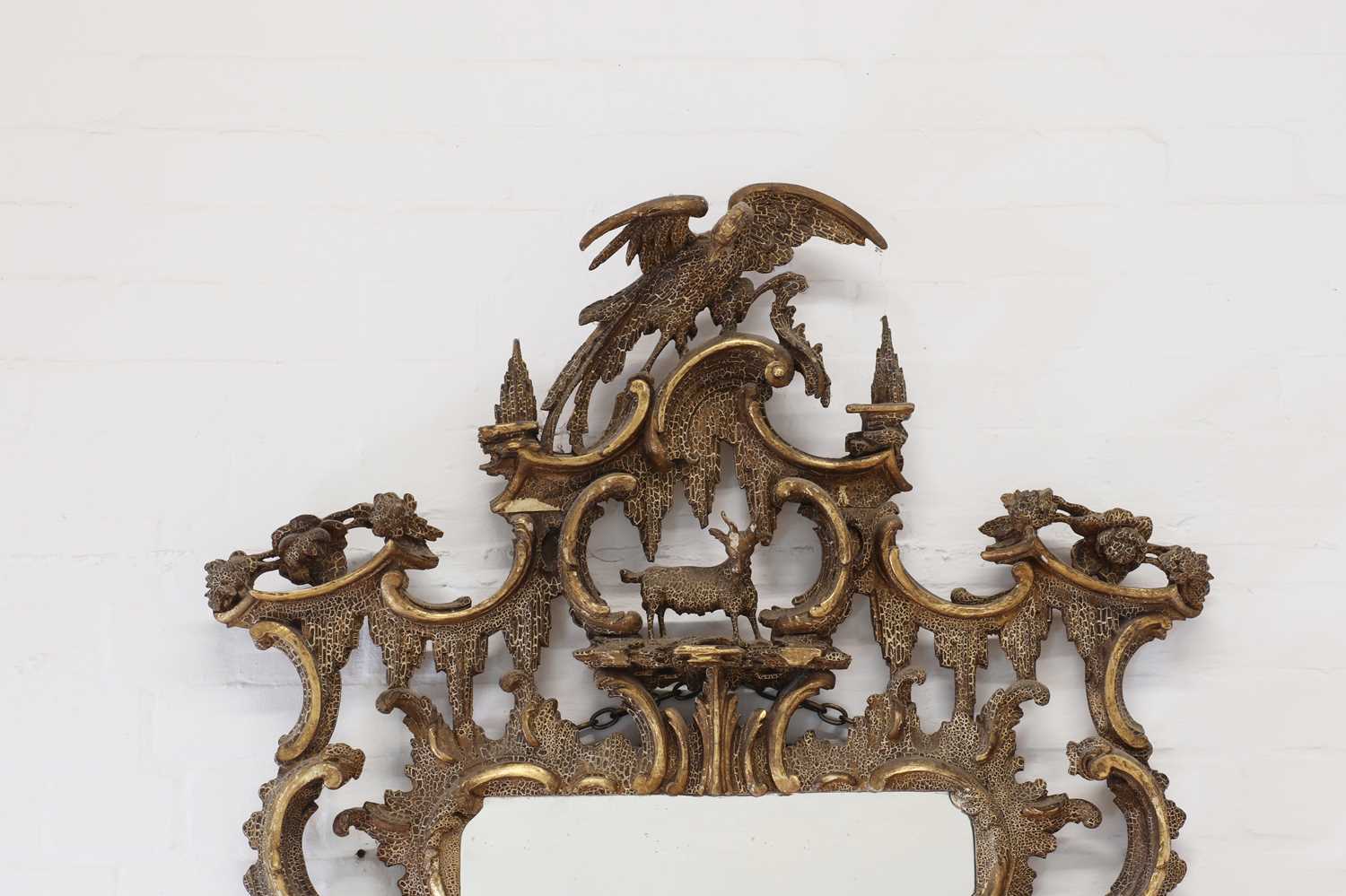 A carved giltwood pier glass in the manner of Thomas Johnson, - Image 50 of 92