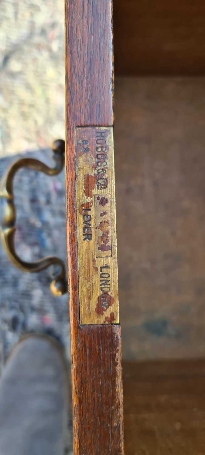 An Edwardian mahogany pedestal desk - Image 11 of 43