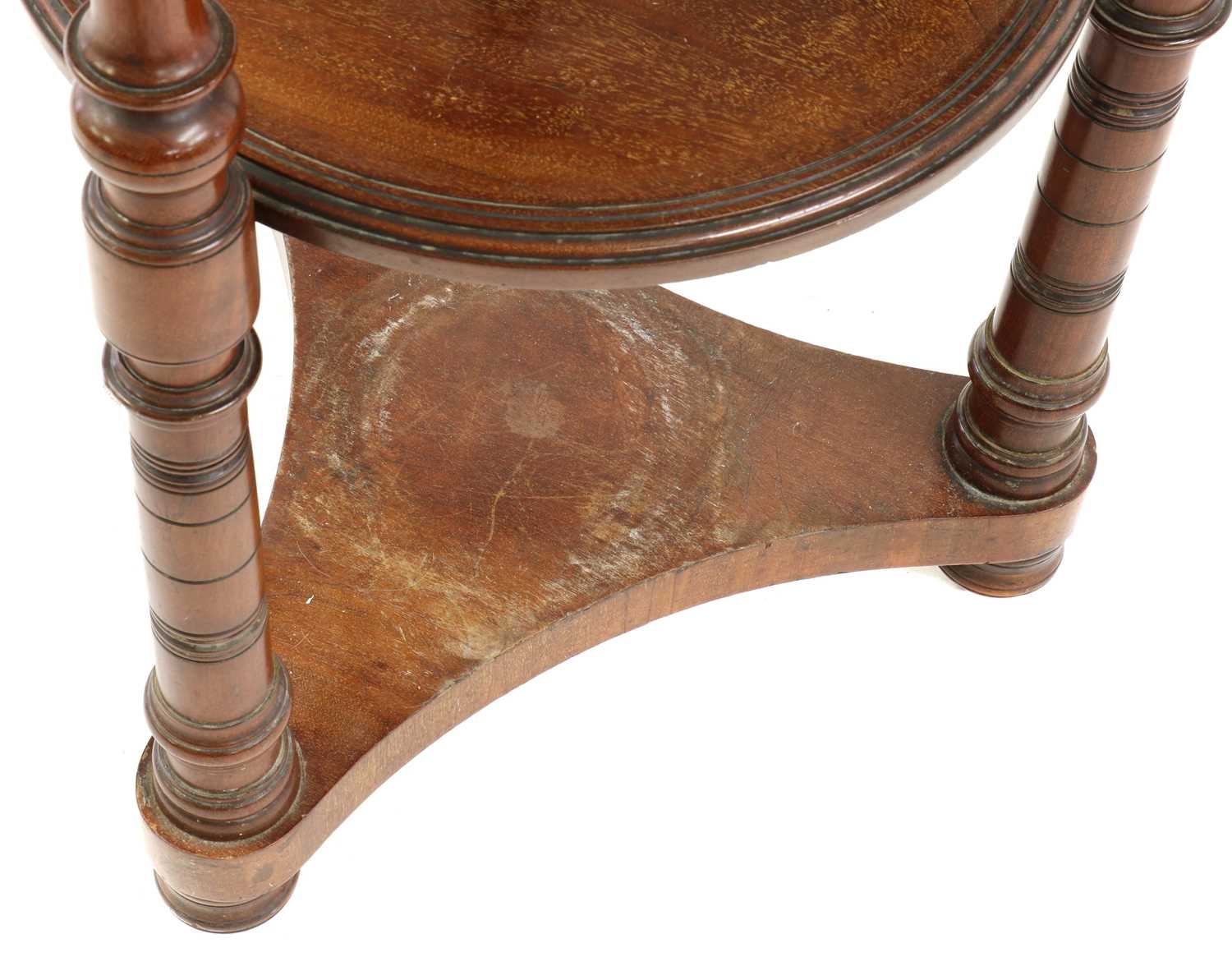 A Victorian mahogany washstand, - Image 4 of 4