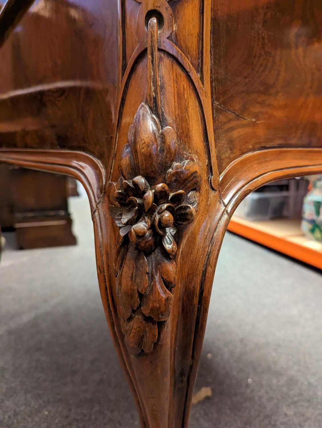 A Victorian walnut writing desk, - Image 36 of 40