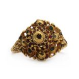 A gold Thai princess ring,