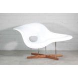 A 'La Chaise' lounge chair,