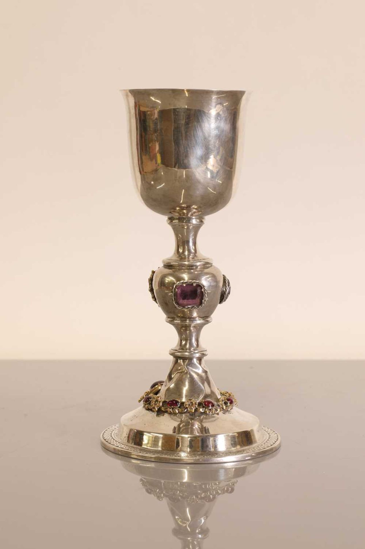 An Edward VIII ecclesiastical silver chalice,