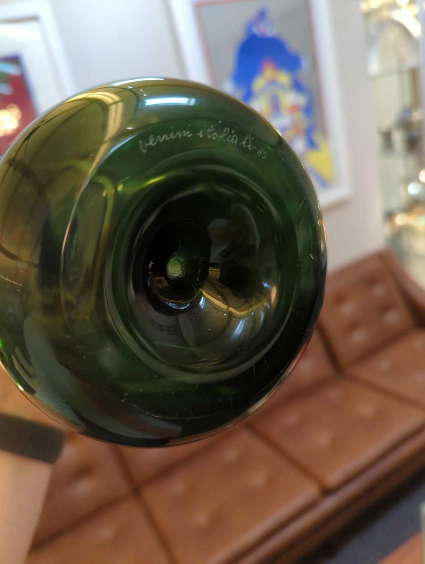 A Venini 'Incalmo' glass bottle vase - Image 6 of 6