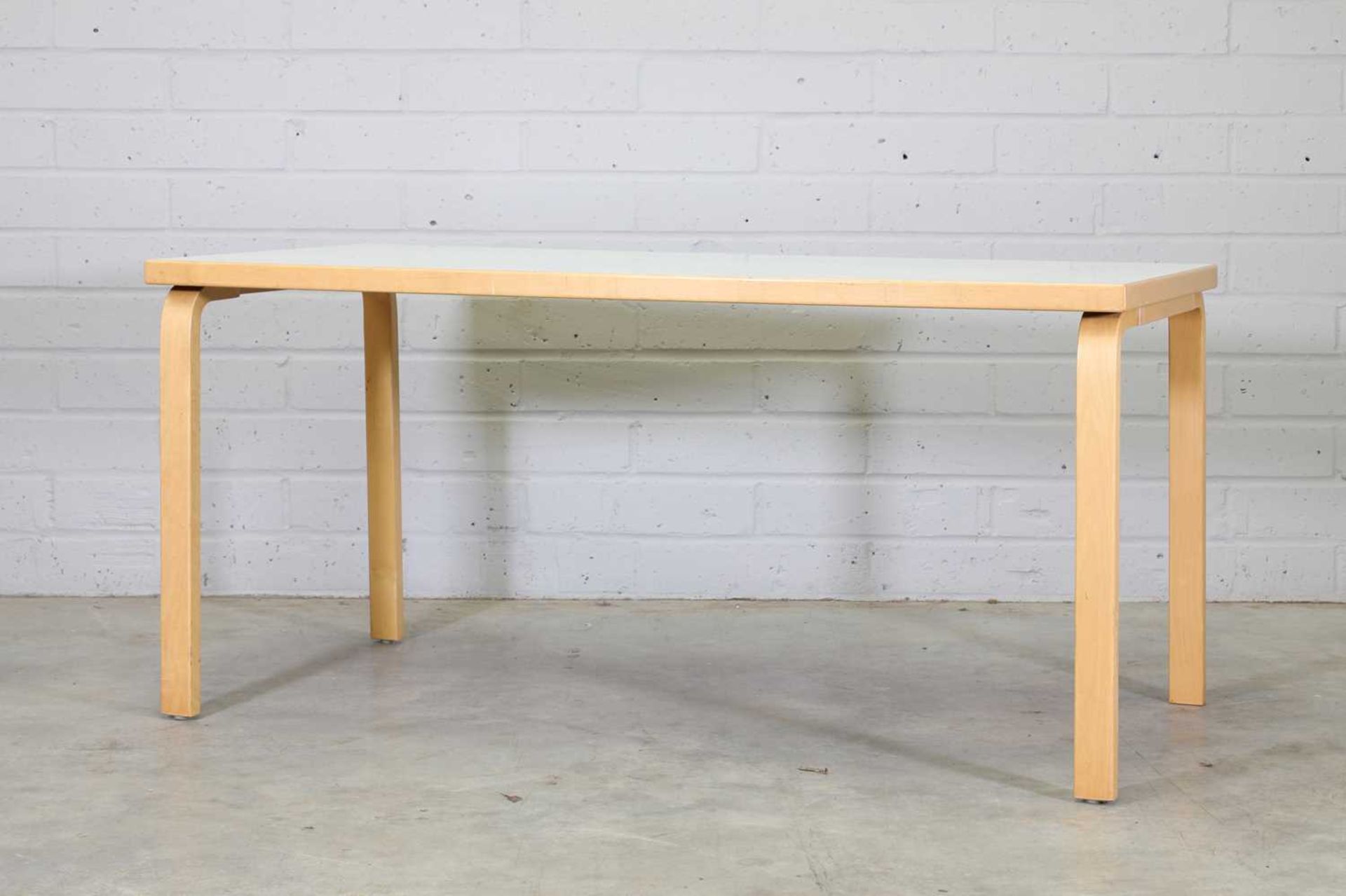 An Artek 'Table 81A' dining table,