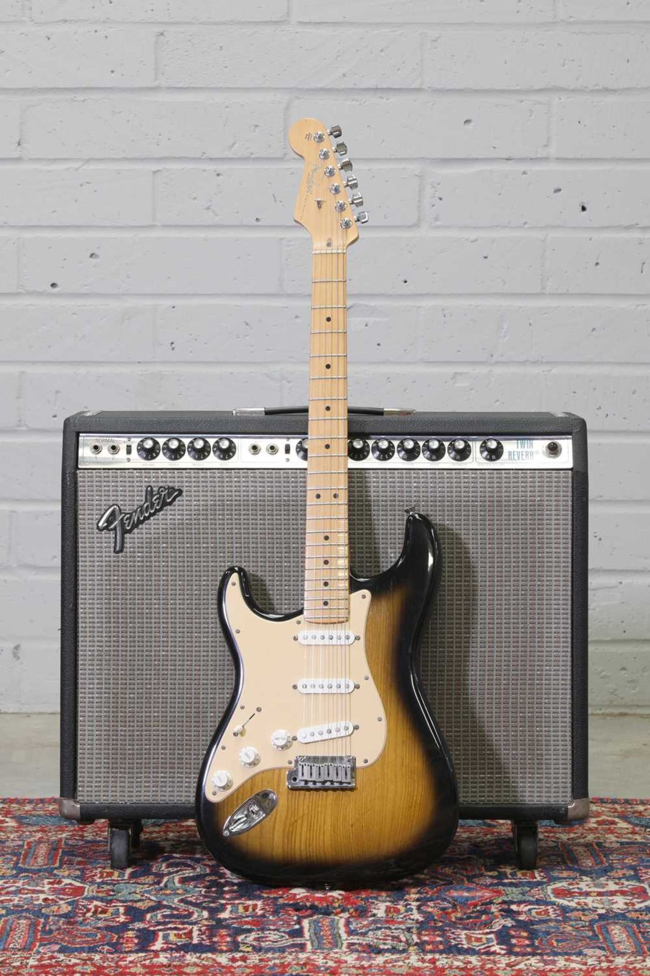 A 1994 '50th Anniversary' Fender Stratocaster electric guitar,