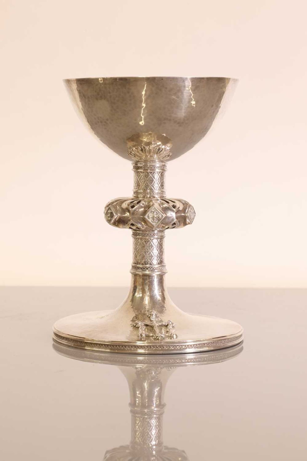 A George VI ecclesiastical silver chalice,