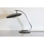 A Spanish Fase 'Model 520C' boomerang table lamp,