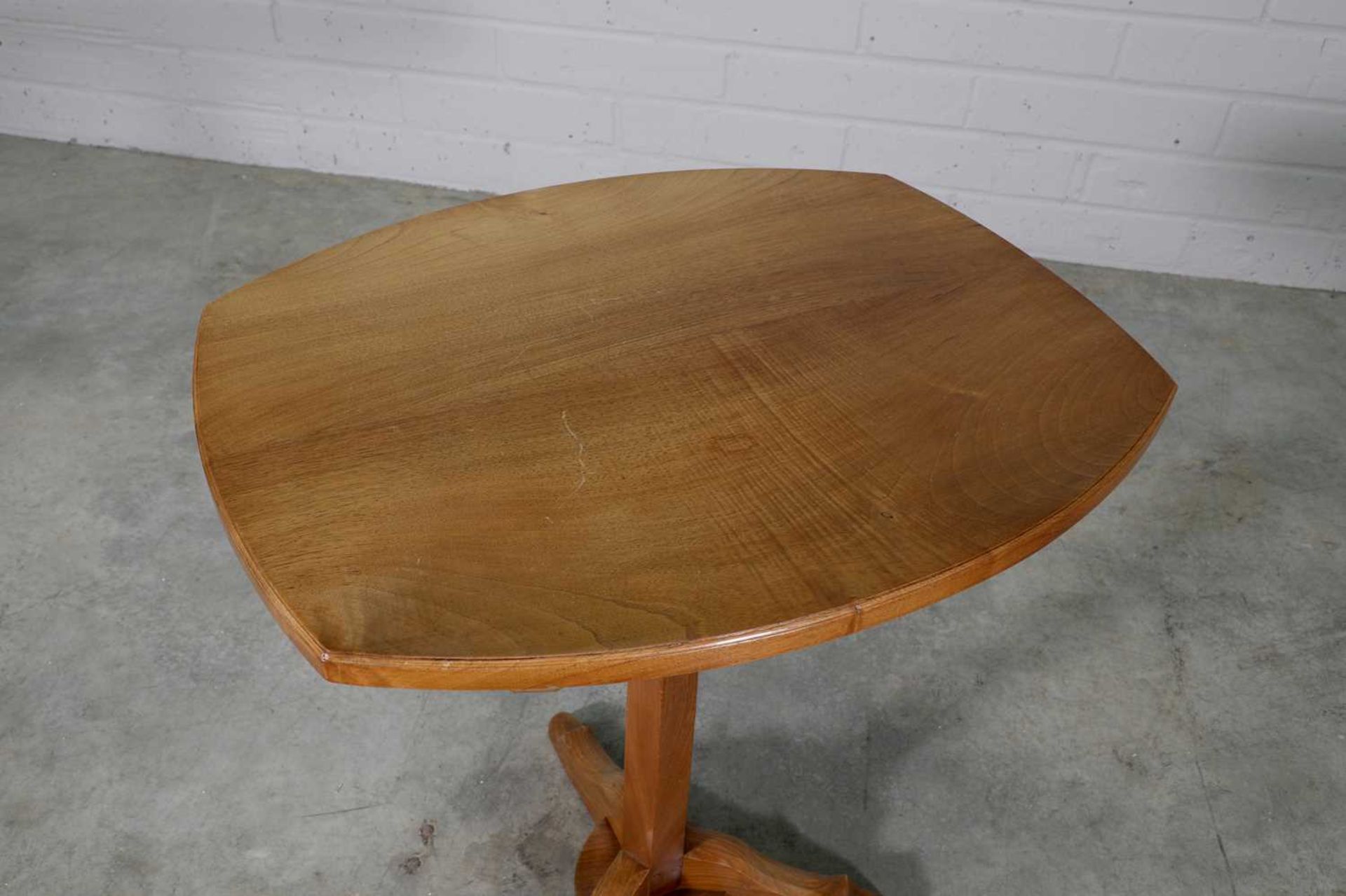 A walnut table side table, - Image 3 of 7