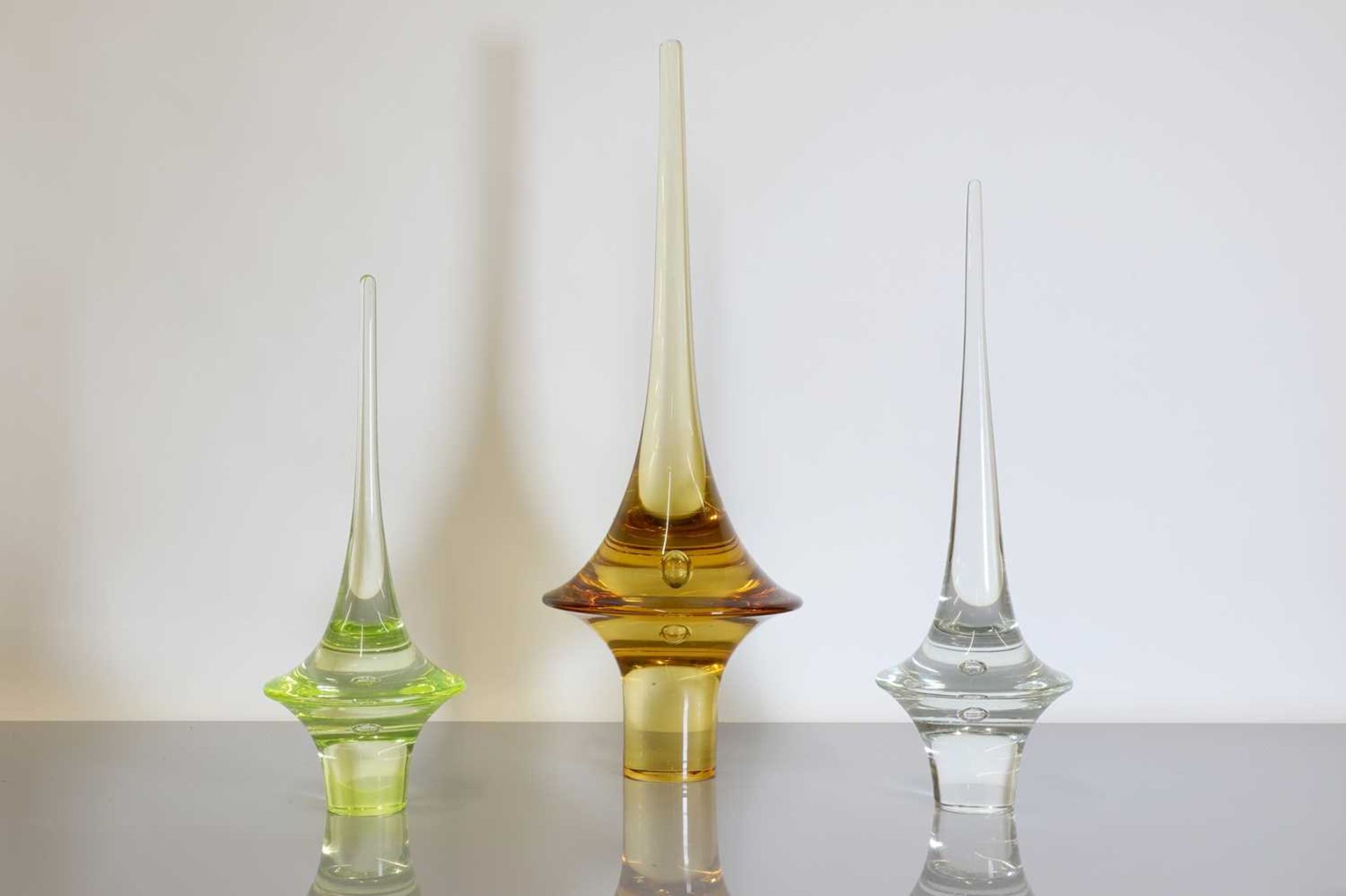 A group of three Murano glass sculptures, - Bild 2 aus 5