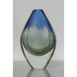 An Orrefors 'Kraka' glass vase,
