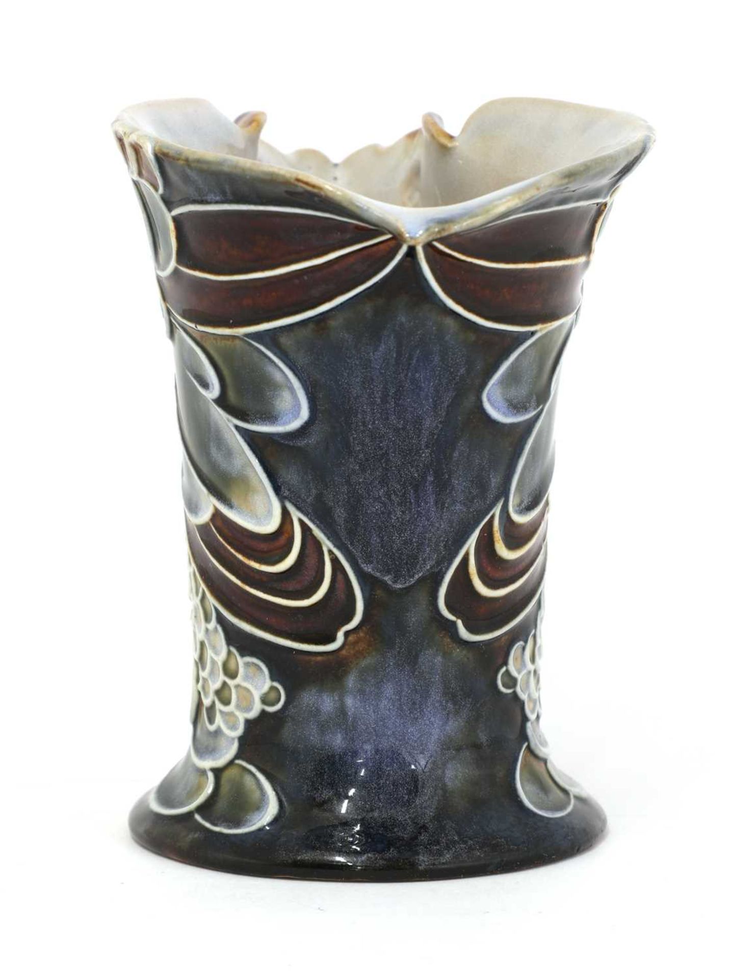 A Doulton Lambeth stoneware vase, - Image 3 of 4