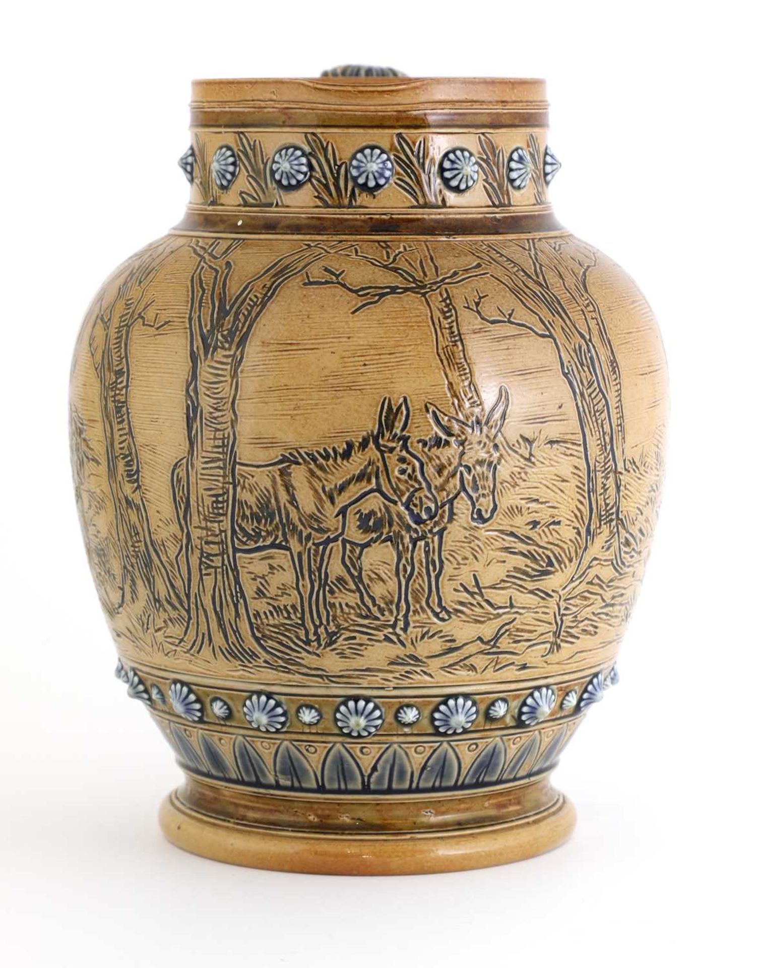 A Doulton Lambeth stoneware jug, - Image 3 of 4