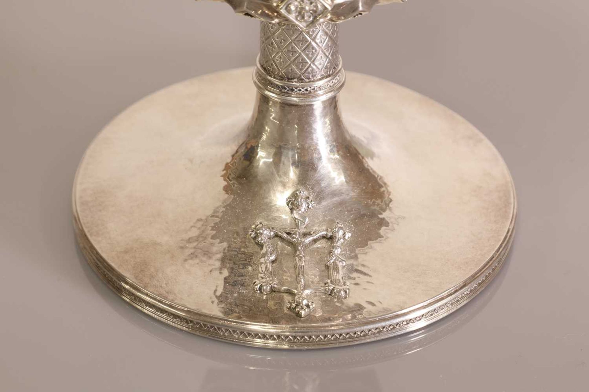 A George VI ecclesiastical silver chalice, - Image 2 of 3