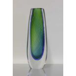 A Kosta sommerso glass vase,