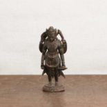 A Nepalese bronze bodhisattva,