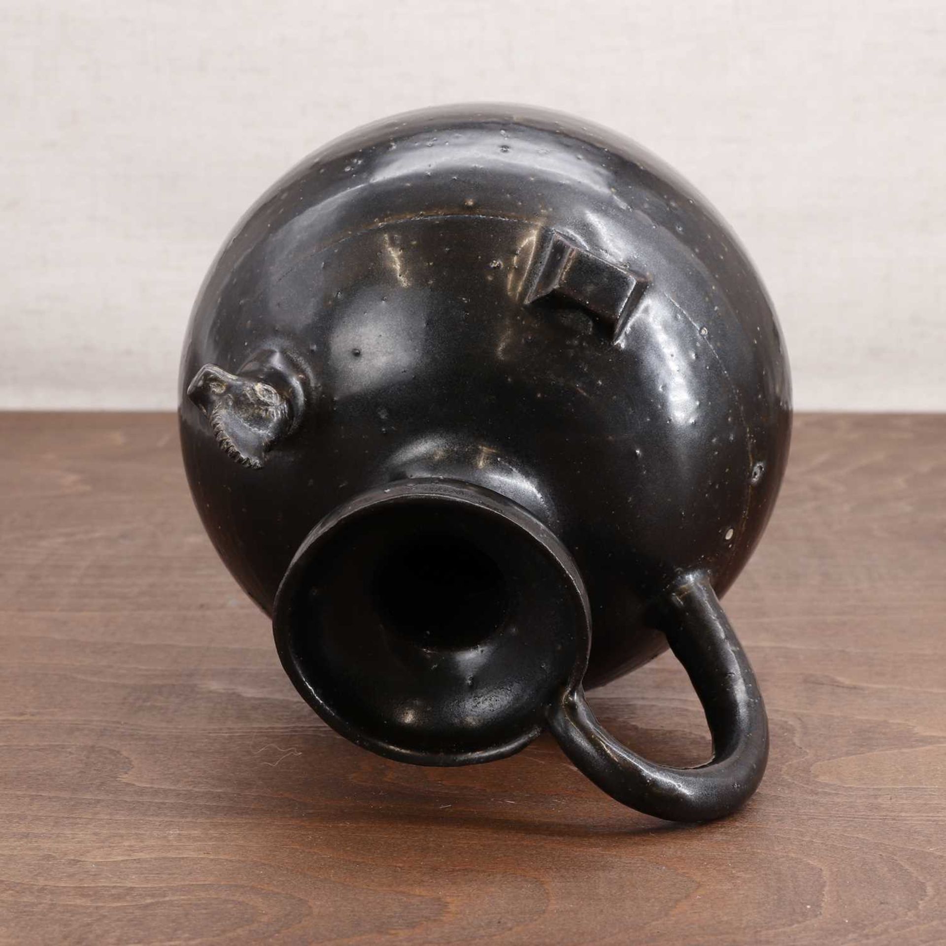 A Chinese black-glazed ewer, - Image 8 of 13