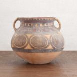 A Chinese pottery jar,