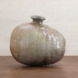 A Korean punch'ong cocoon vase,
